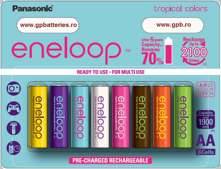 Eneloop Tropical AA