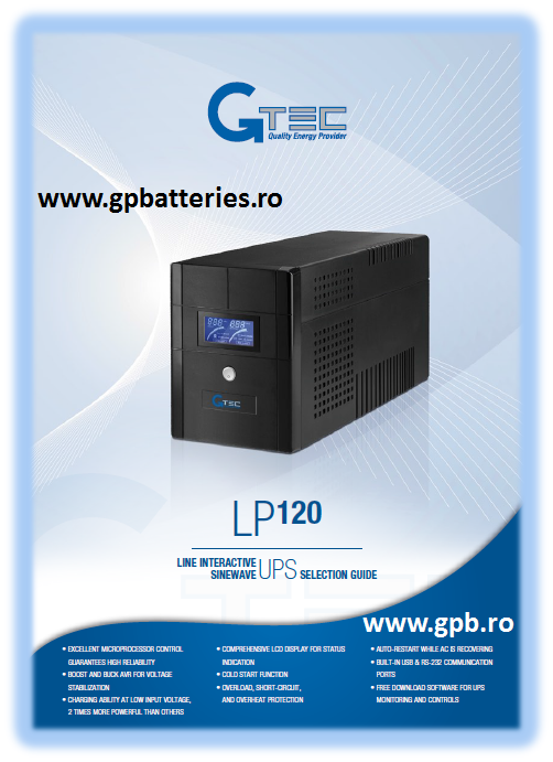 UPS G-Tec LP120-1000 1KVA