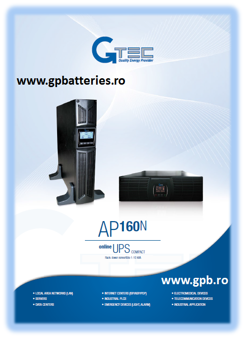 UPS G-Tec AP160N-1K 1KVA