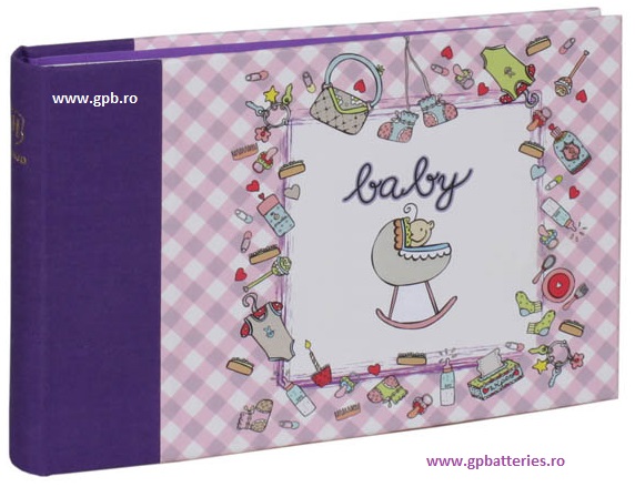 Henzo album Babies World Etui violet 10 x 15