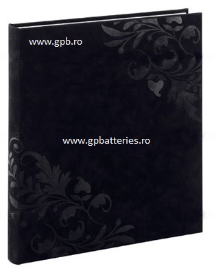 Henzo album Silhouette black pentru 150 poze cu dimensiunea de 100mm x 150mm