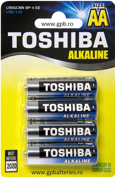 Baterie Toshiba AA alcalina