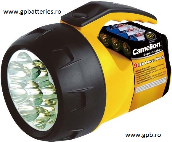 Lanterna Camelion Germania 9 LED-uri FL-9LED-4R6B