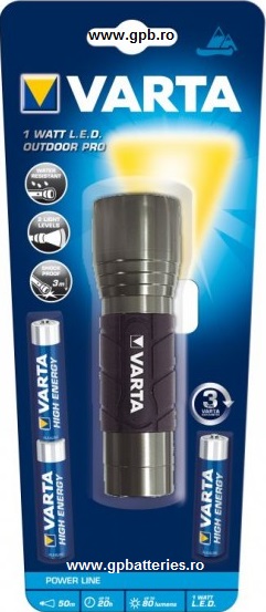 Lanterna Power Line LED 17628 VARTA