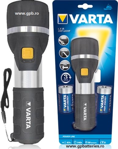 Lanterna Power Line LED 17626 VARTA 