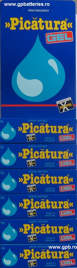 Lipici Picatura cu gel