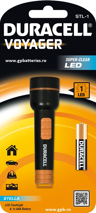 Duracell lanterna Voyager Led x 1 include 1 x AAA(R3) STL-1