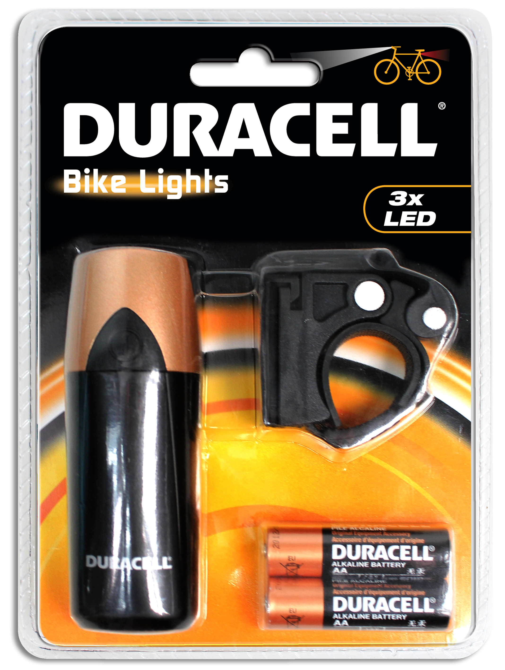 Lanterna pentru bicicleta Duracell BIK-F01WDU