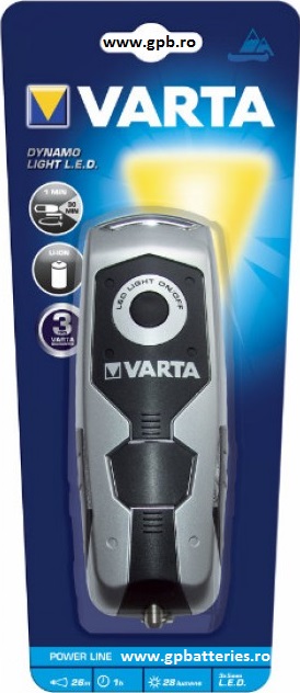Lanterna Power Line VARTA cu 3 LED cod 11680