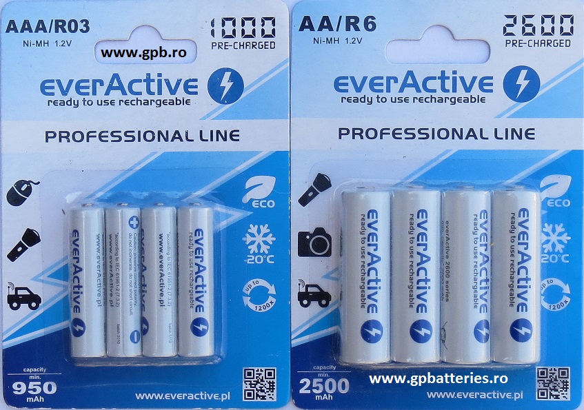 Acumulator Everactive R3 AAA 1000 mA