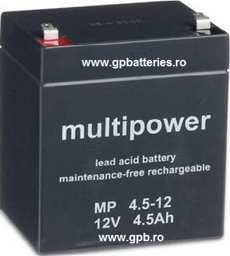 Acumulator etans MultiPower 12V 4,5A