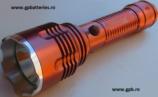 Lanterna cu acumulator litiu L18650 metal led + busola XM-LT6