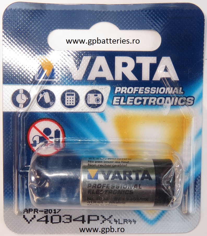 Baterie 4LR44 6 volti VARTA