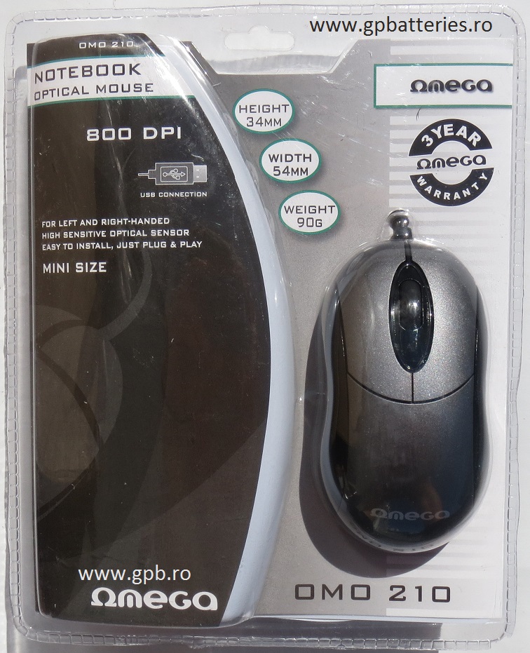 Mouse cu fir Omega OM0210