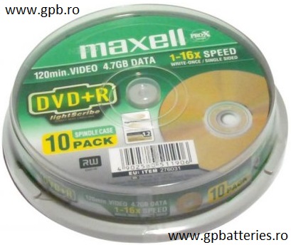 DVD+++ lightscribe Maxell 276031