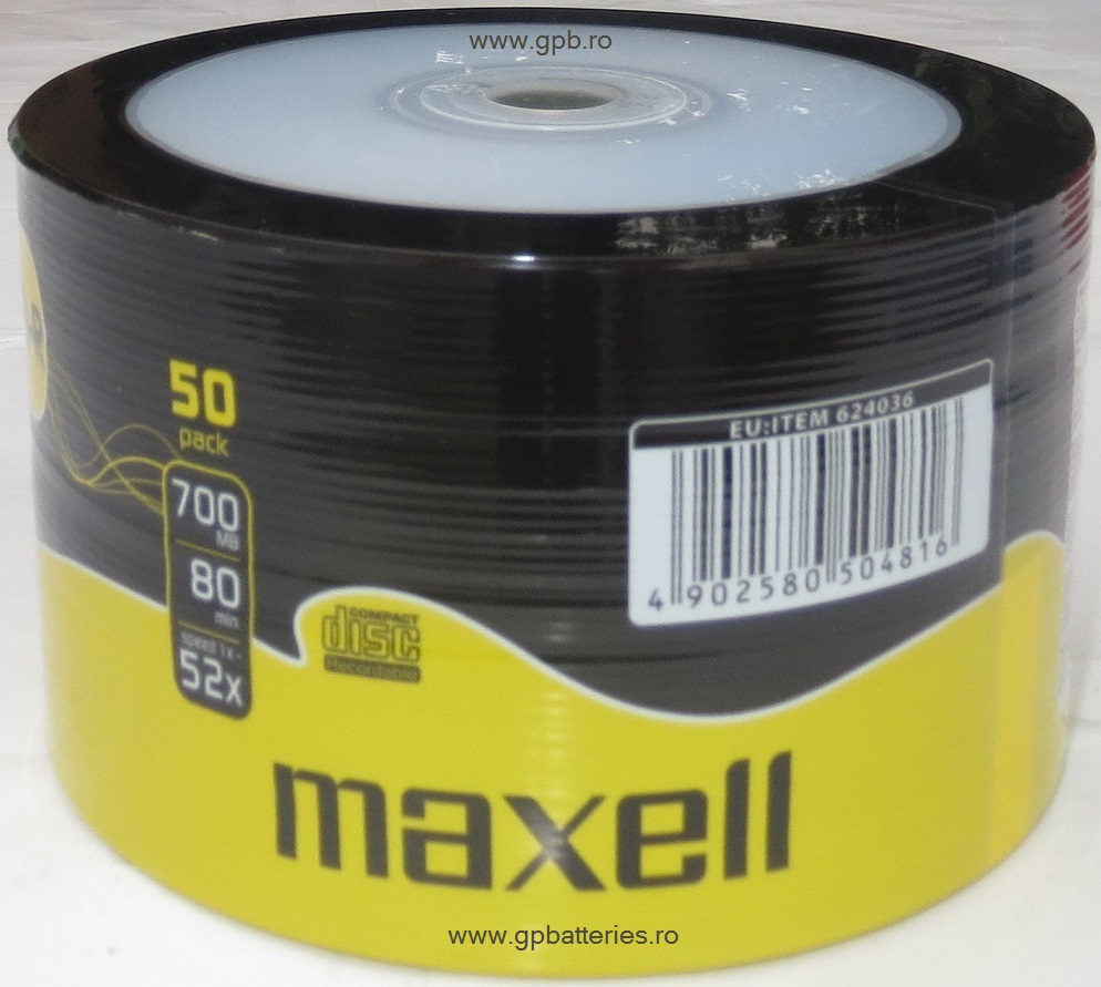 CD Recordable Maxell bulk50 624036