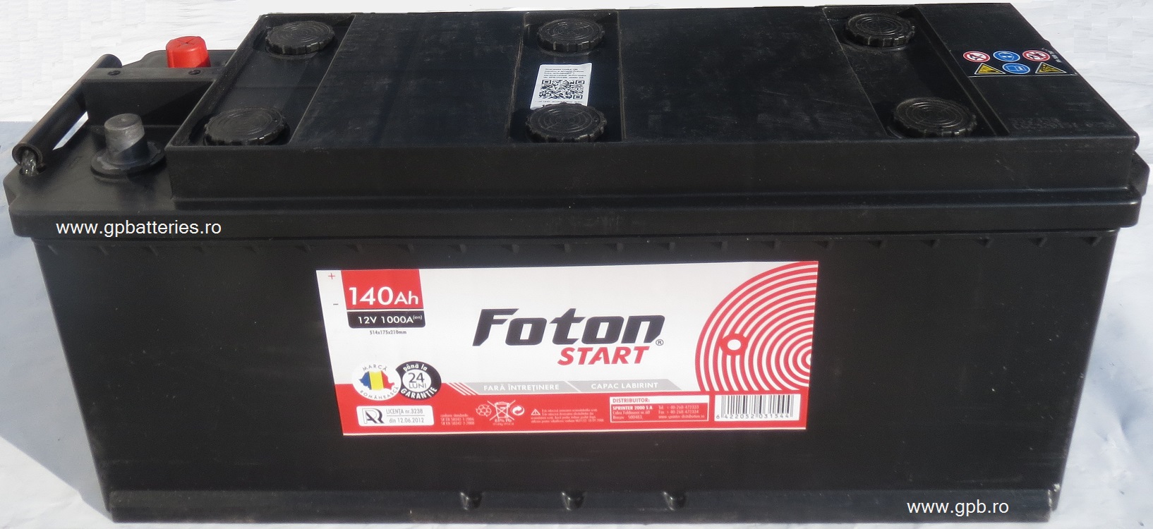 Acumulator auto Foton Start 140A