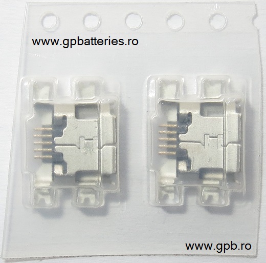 Mufa alimentare micro USB pe placa