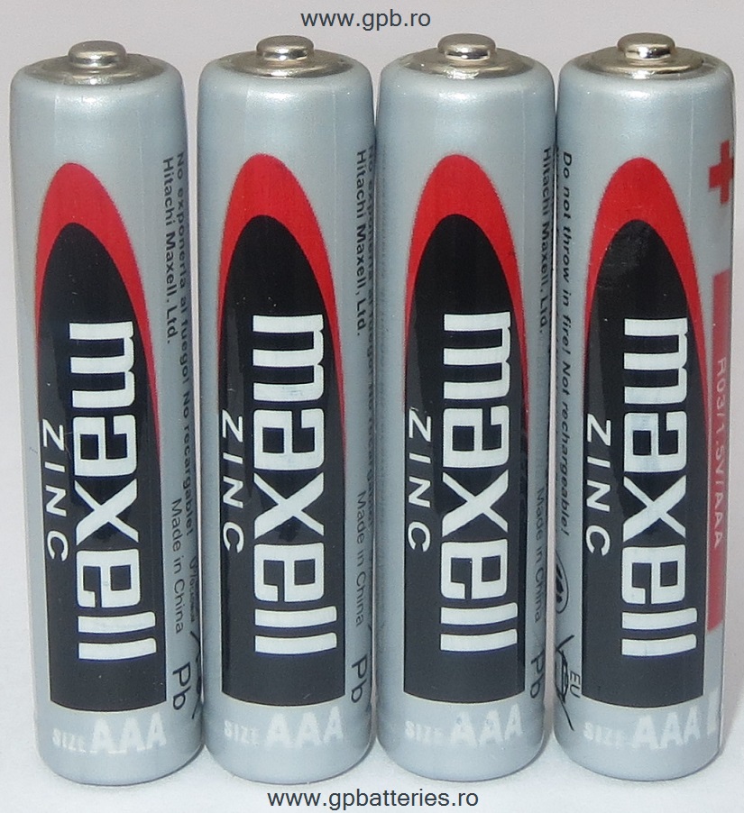 Baterie zinc R3 AAA Maxell bulk