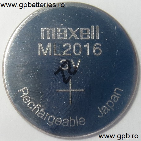 Maxell acumulator litiu 3V ML2016