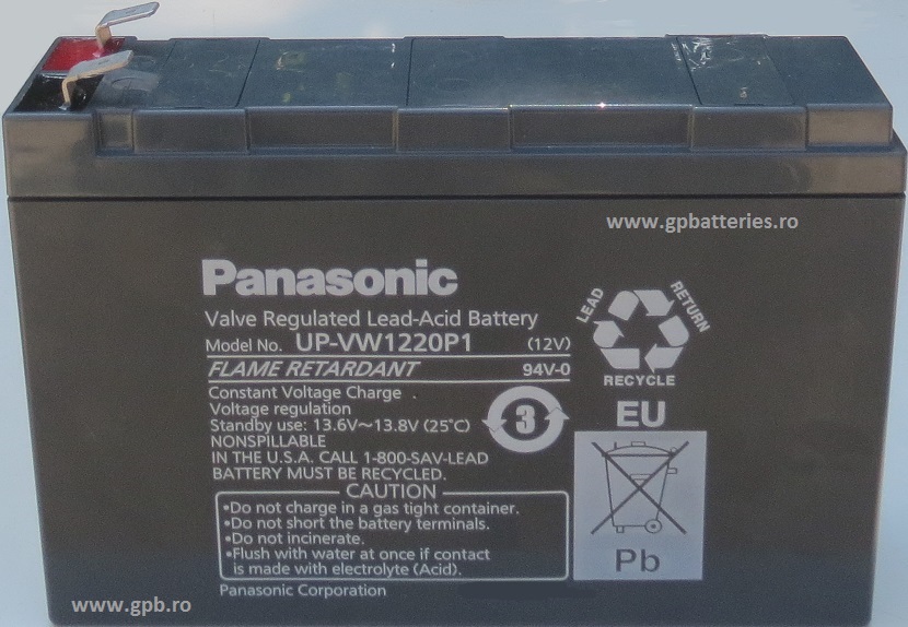 Acumulator etans 12V 4A Panasonic