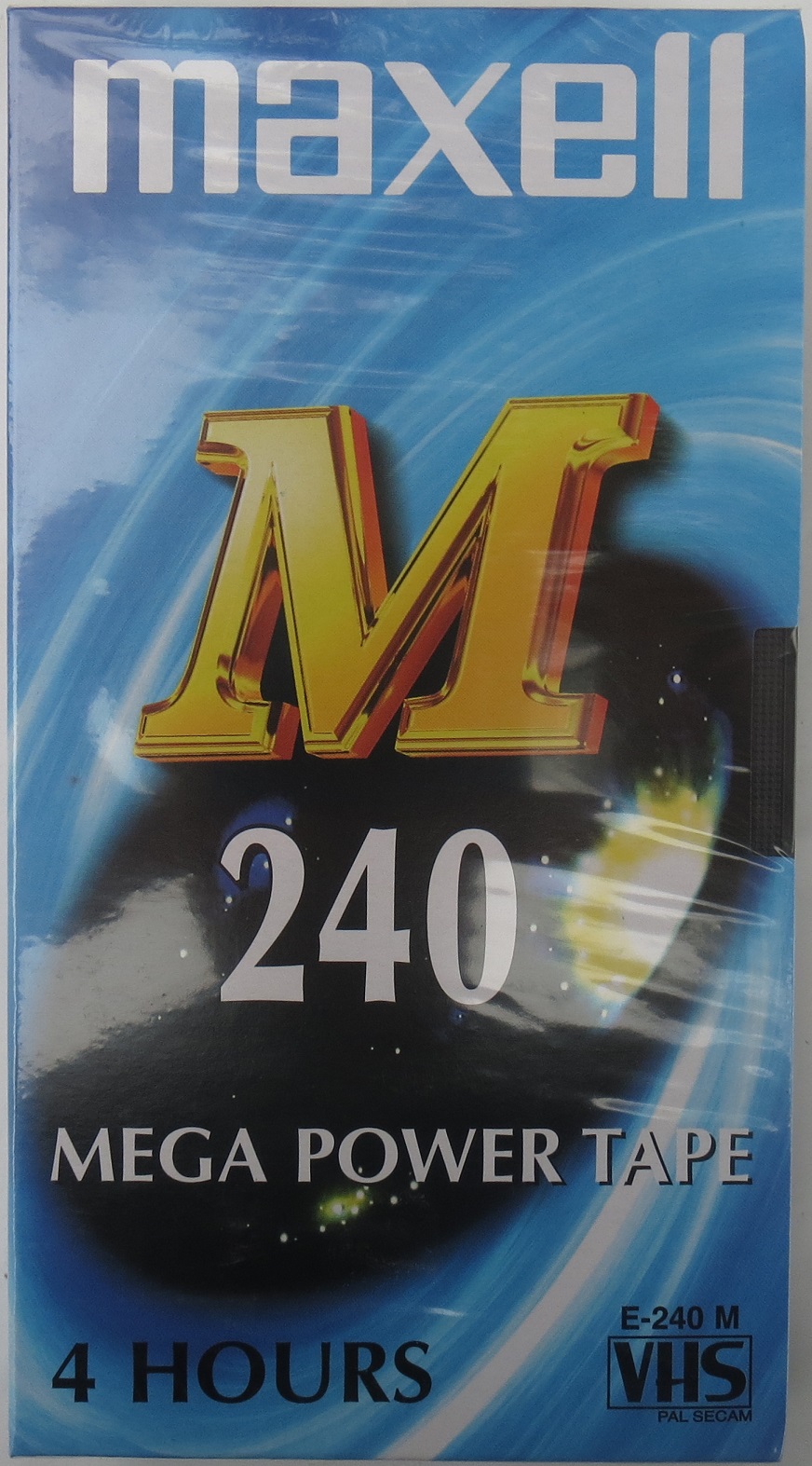 Maxell caseta VHS 240 min