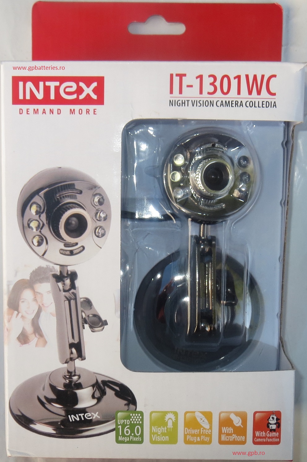 Webcam Intex IT-1301WC
