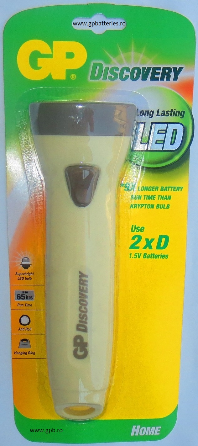 GP Batteries lanterna Discovery LHE409