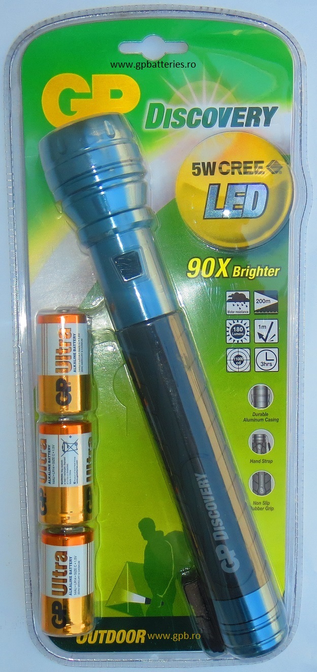 GP Batteries lanterna Discovery LOE309