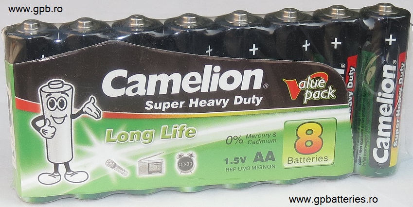 Camelion Germania baterie Long Life Super Heavy Duty AA (R6) bulk 8
