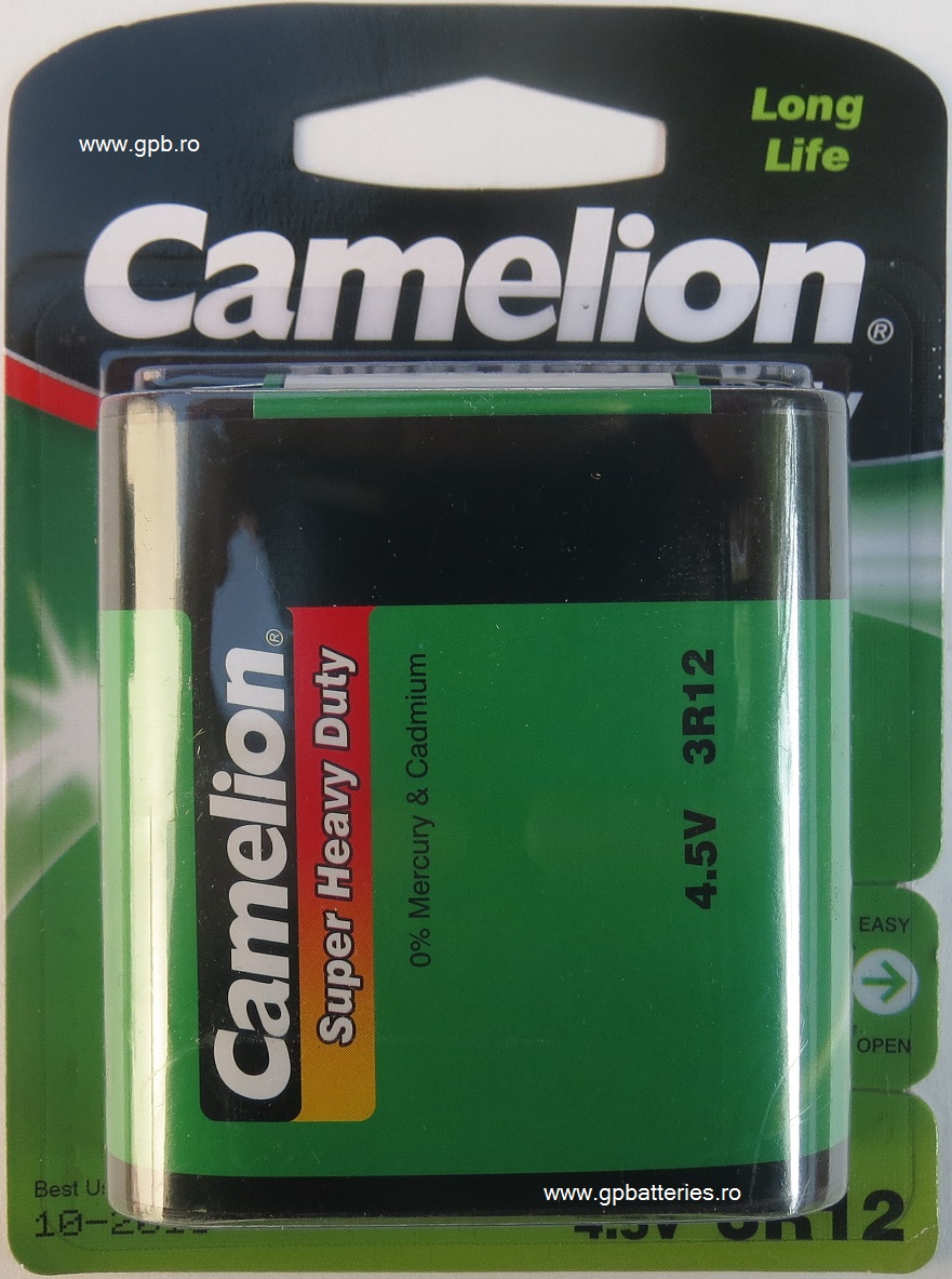 Camelion Germania baterie Long Life Super Heavy Duty 3R12 4,5V B1