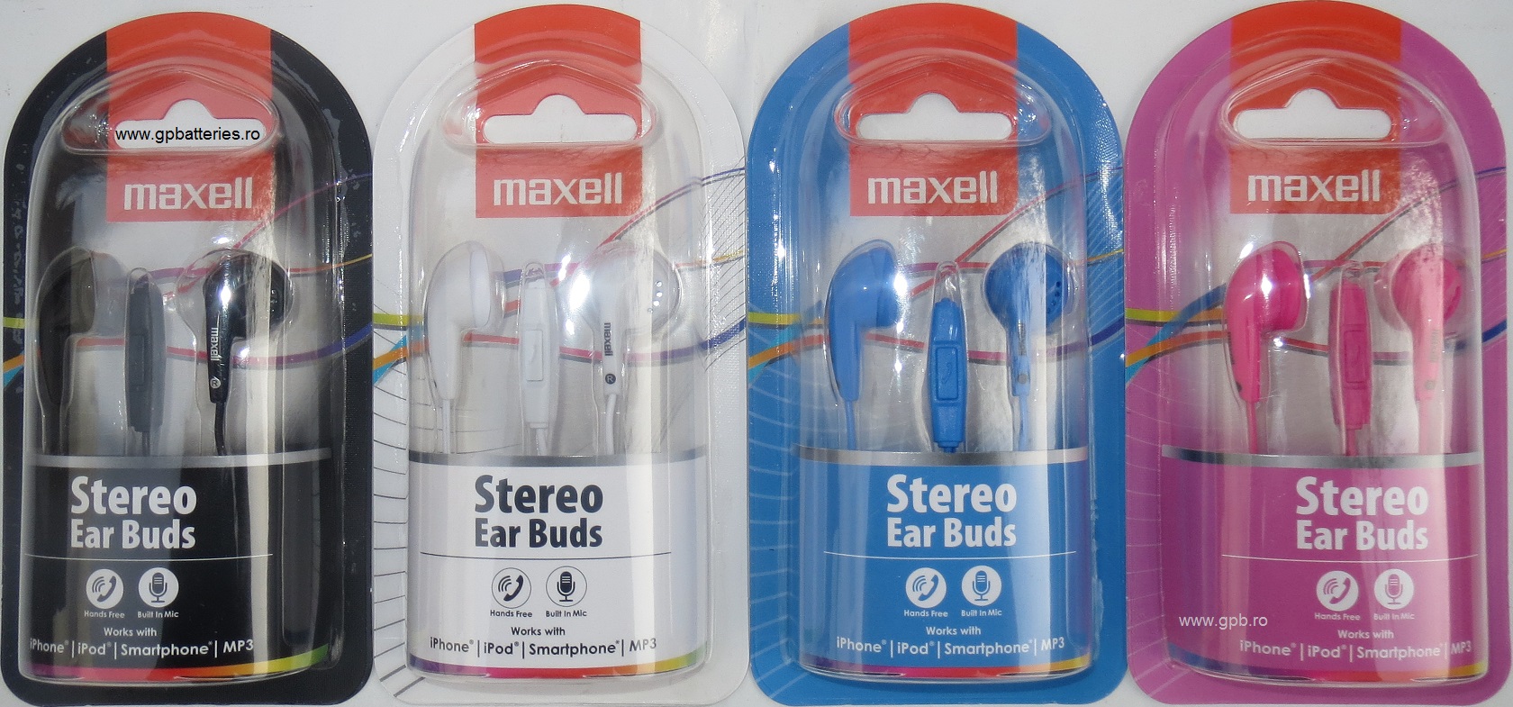 Casca Maxell stereo Ear Buds EB-95 cu handsfree