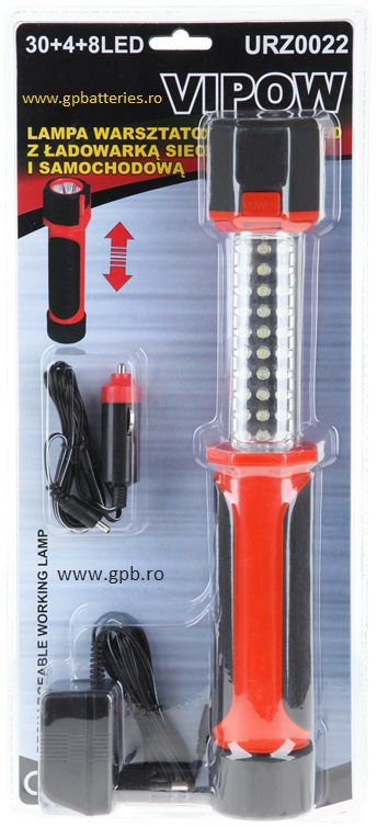 Lanterna Vipow 30LED+4LED+8LED URZ0022