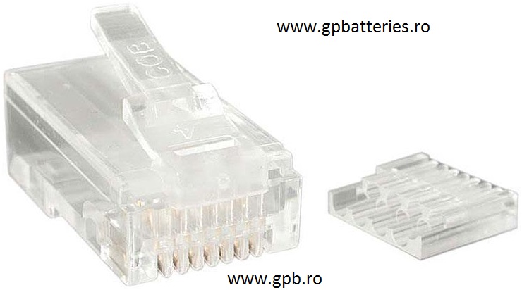 Mufa retea UTP 8 contacte cat. 6 RJ45 neecranata