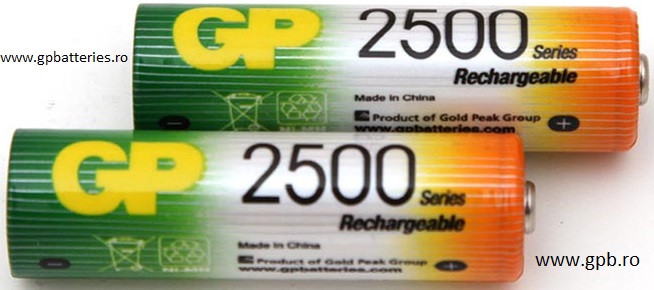 Acumulator Ni-MH AA R6 2500 GP Batteries