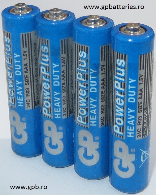 Baterie albastra nealcalina AAA R3 GP Batteries
