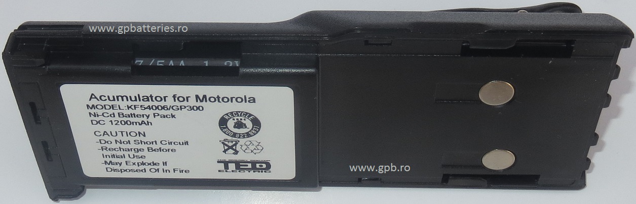 Acumulator pentru statie Motorola GP300 