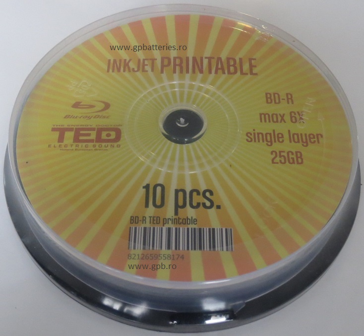 Blu Ray printabil TED standard Olanda