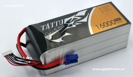 Acumulator Litiu-Polimer 15C LiPo GENS ACE TATTU 22.2V 16000mA