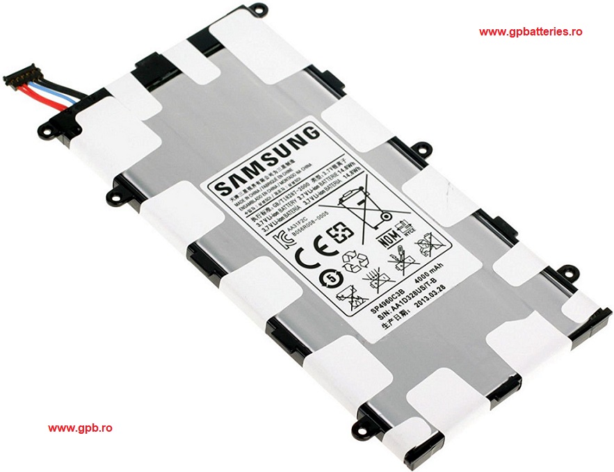 Acumulator original Samsung 3,7V 14,8Wh SP4960C3B pentru tableta TAB2 P3100 AA1D624US/T-B
