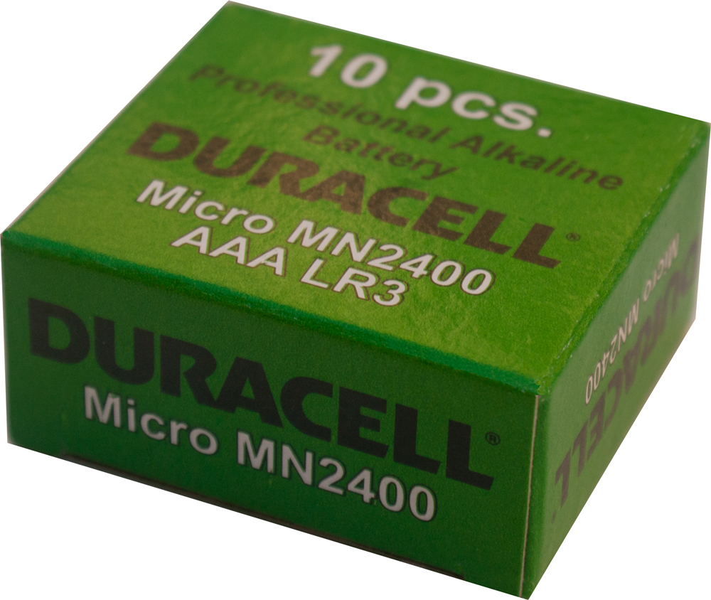Baterie alcalina Duracell Professional ecologic AAA la cutie 