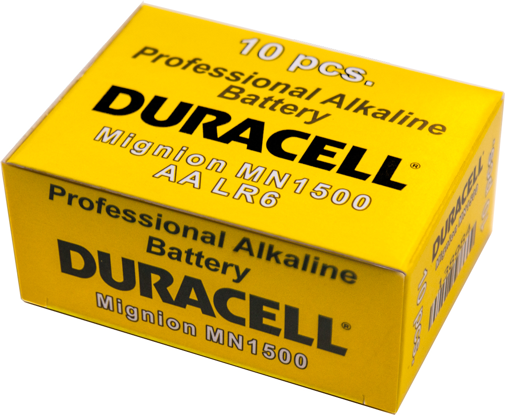 Baterie alcalina Duracell Professional ecologic AA la cutie