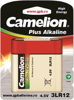 Baterie alcalina 3LR12 4,5V Camelion blister