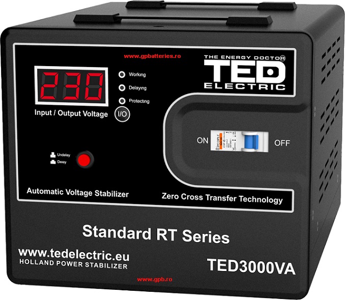 Stabilizator retea maxim 3000VA TED3000