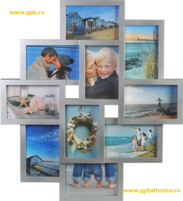 Henzo rama Holiday Gallery 10 Argintiu