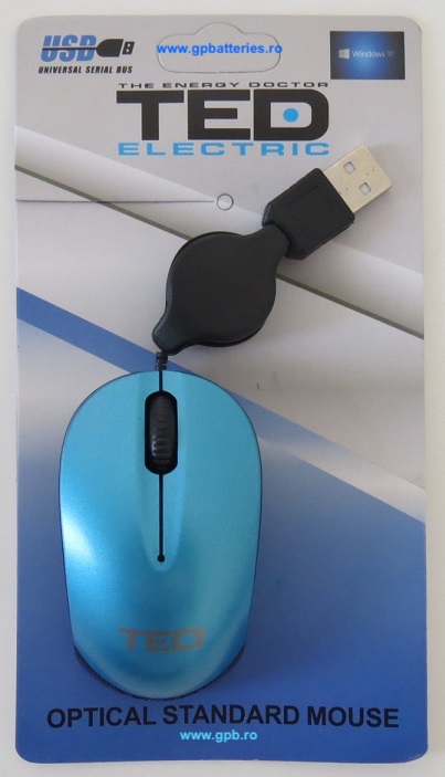 Mouse TED USB retractabil mini TED-64 282365