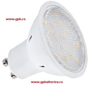 Bec LED GU10/ 3W /220V/2700K MR16 260lm TED603C