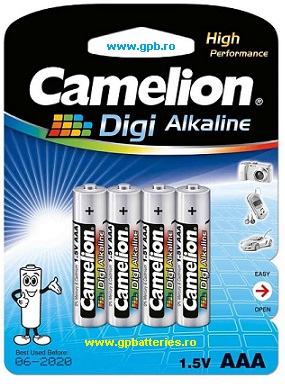Baterie alcalina AAA DIGI Camelion