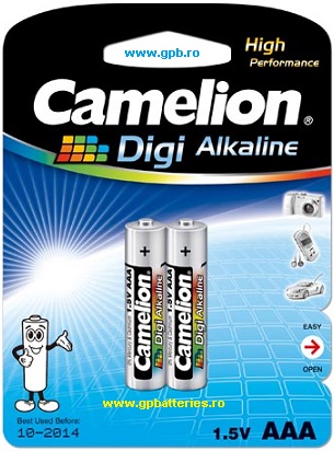 Camelion Germania baterie DIGI alcalina AAA LR3 B2