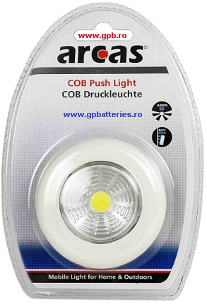 Arcas Germania lampa COB push light cu adeziv